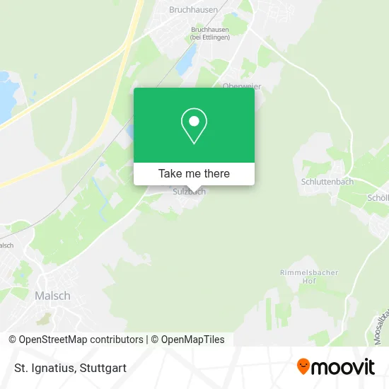 St. Ignatius map