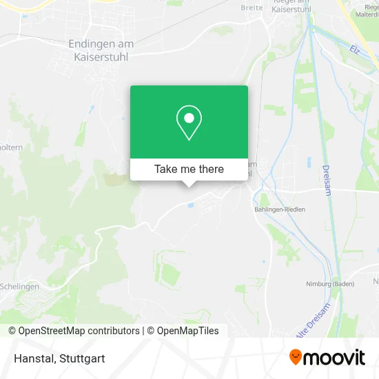 Hanstal map