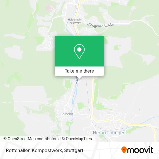 Rottehallen Kompostwerk map