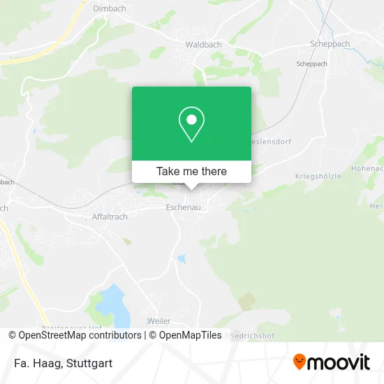 Fa. Haag map