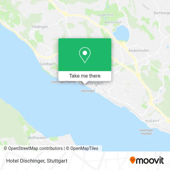 Hotel Dischinger map