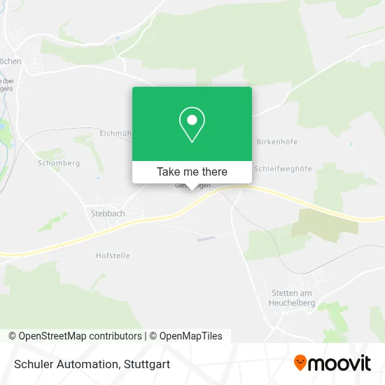 Schuler Automation map