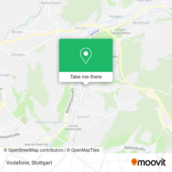 Vodafone map
