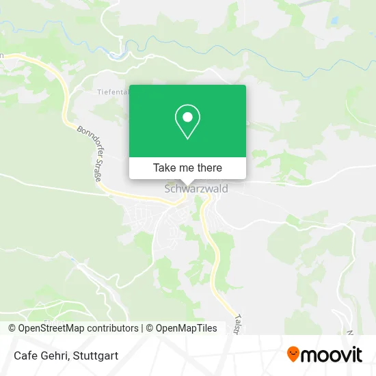 Cafe Gehri map