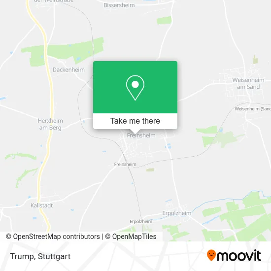 Trump map