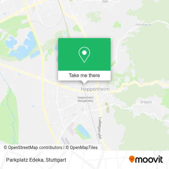 Parkplatz Edeka map