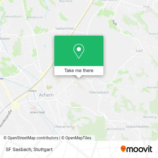 SF Sasbach map