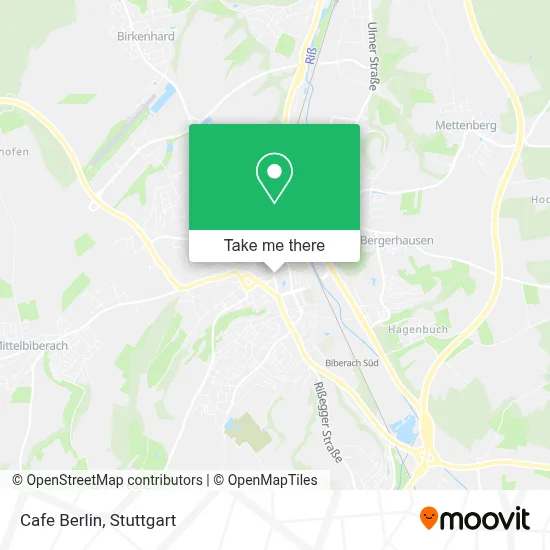 Cafe Berlin map