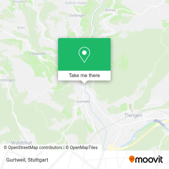 Gurtweil map