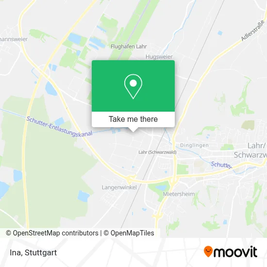 Ina map
