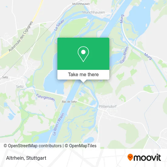 Altrhein map