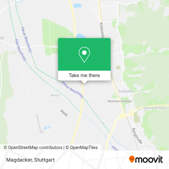 Magdacker map