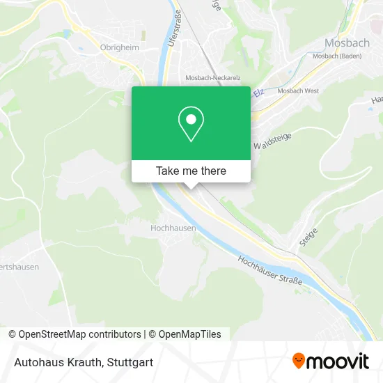 Autohaus Krauth map