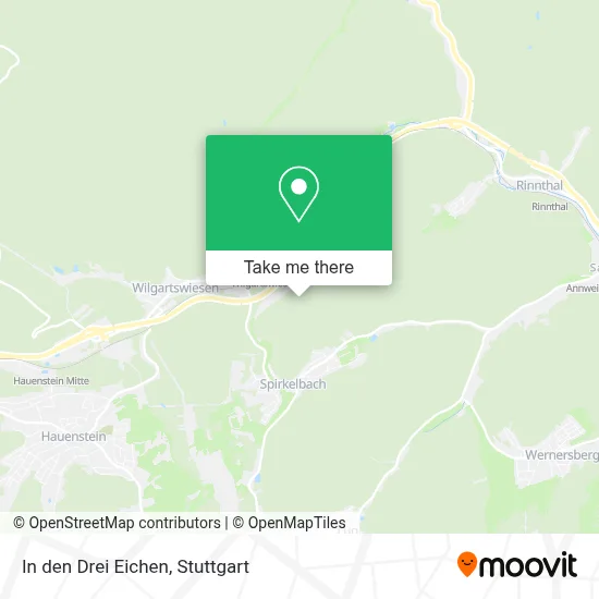 In den Drei Eichen map