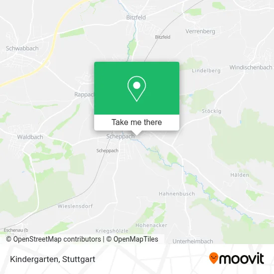 Kindergarten map
