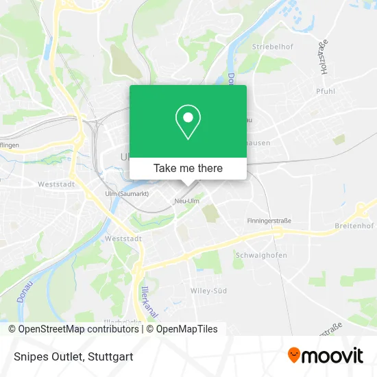 Snipes Outlet map