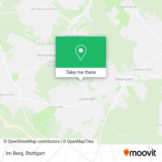 Im Berg map