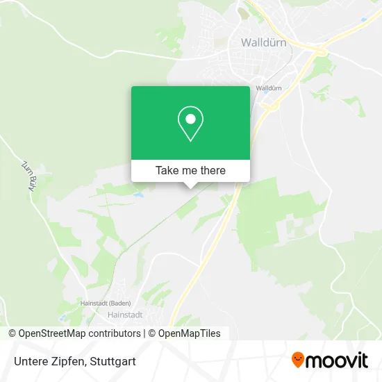 Untere Zipfen map