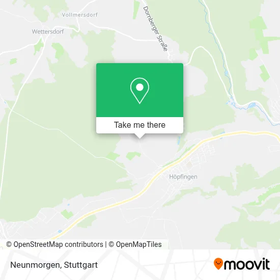 Neunmorgen map