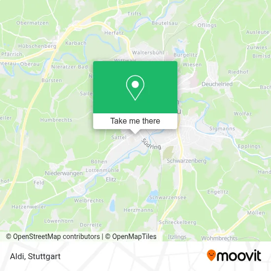 Aldi map