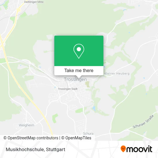 Musikhochschule map