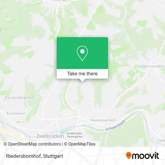 Riedersbornhof map