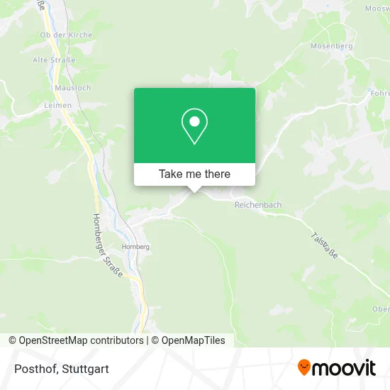Posthof map
