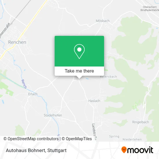 Autohaus Bohnert map