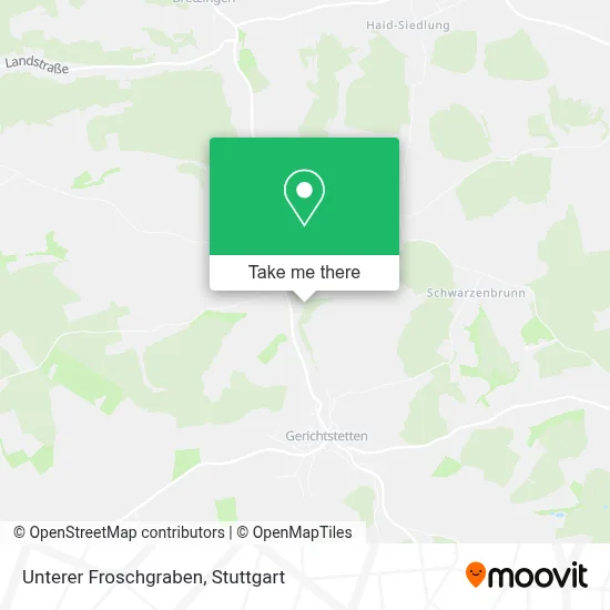 Unterer Froschgraben map