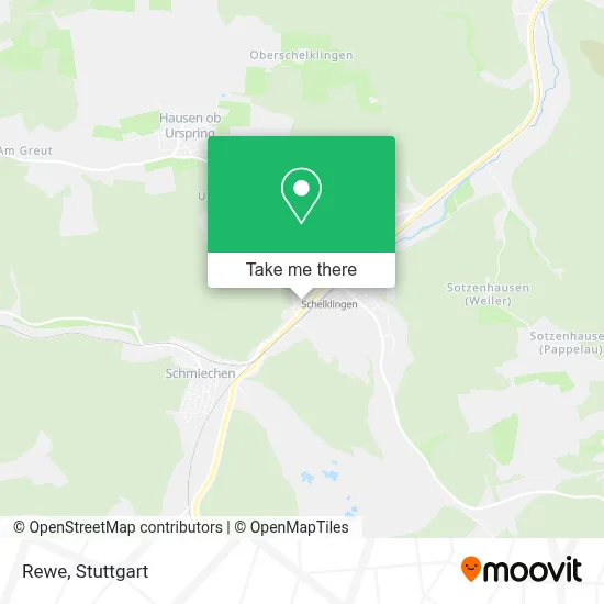 Rewe map