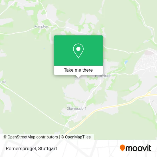 Römersprügel map