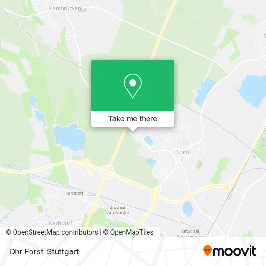 Dhr Forst map