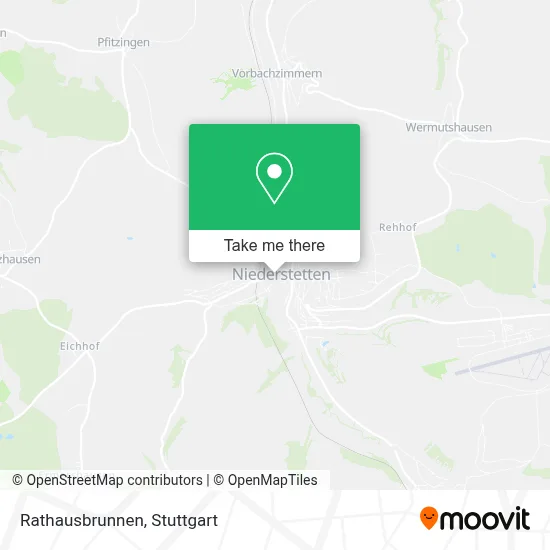 Rathausbrunnen map