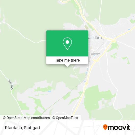 Pfarrlaub map