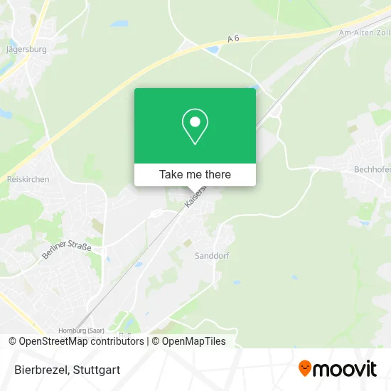 Bierbrezel map