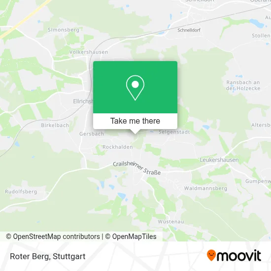 Roter Berg map