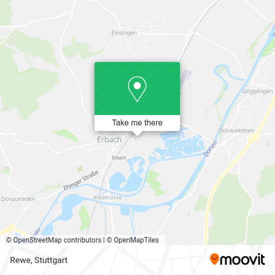 Rewe map