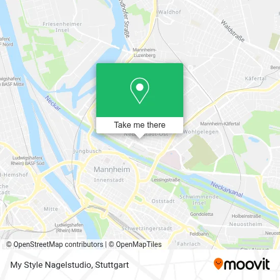 My Style Nagelstudio map