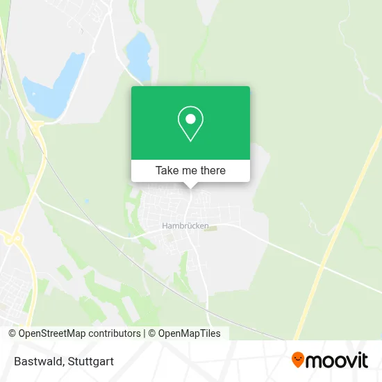 Bastwald map