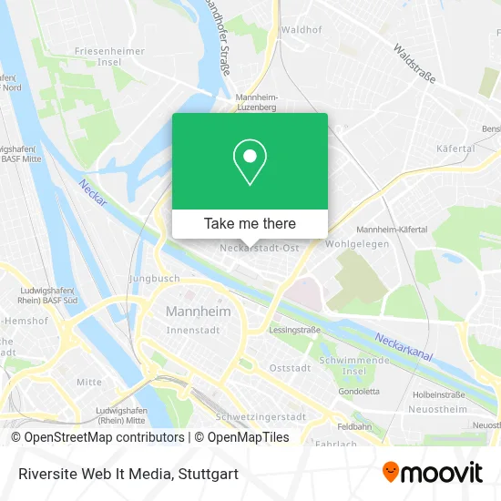 Riversite Web It Media map