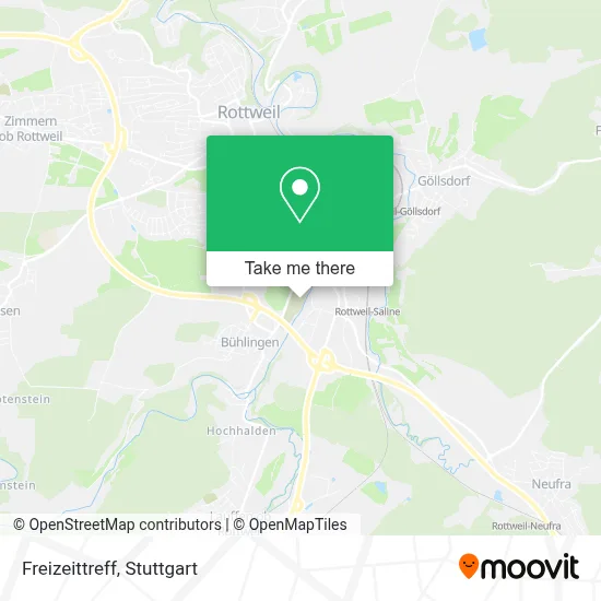 Freizeittreff map