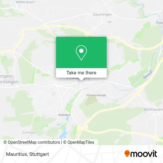 Mauritius map