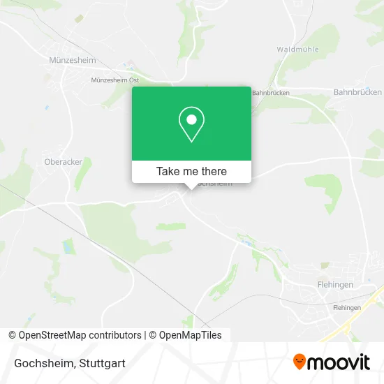Gochsheim map
