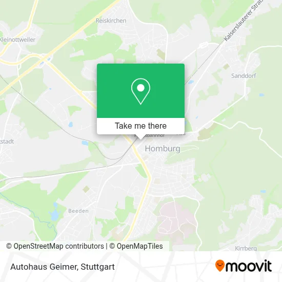Autohaus Geimer map
