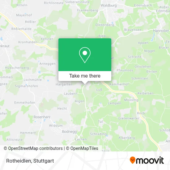 Rotheidlen map