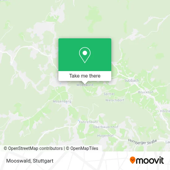 Mooswald map