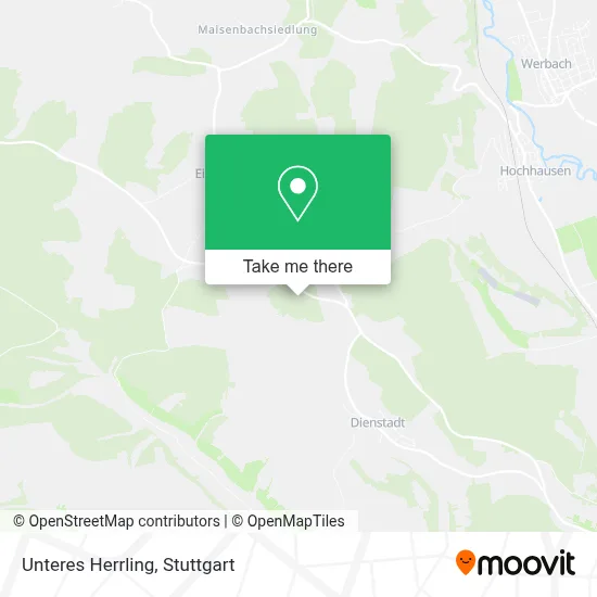 Unteres Herrling map