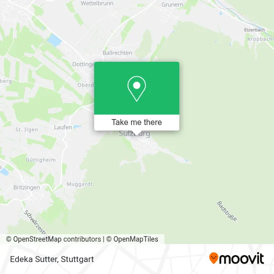 Edeka Sutter map