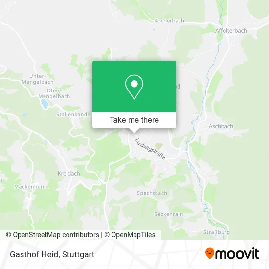 Gasthof Heid map