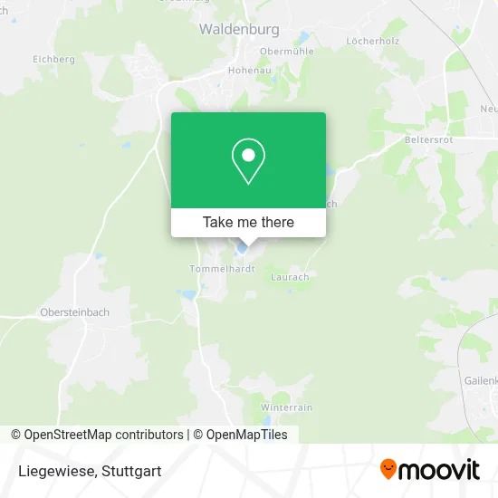 Liegewiese map